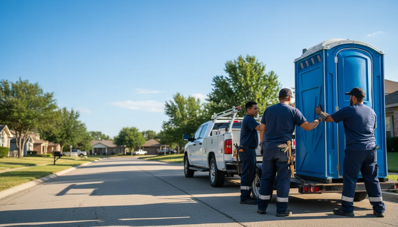 Portable Toilet Rental in Mclean, IL near me